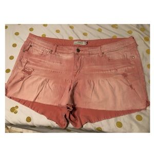 Pale Pink Shorts